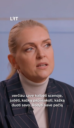Rūta Ščiogolevaitė: manęs niekada netraukė parodyti save kaip „aš“