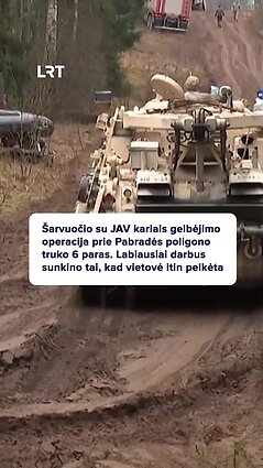 Kaip vyko gelbėjimo operacija prie Pabradės poligono?