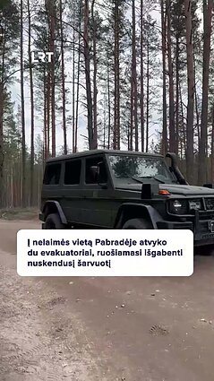 Pabradėje nuskendęs šarvuotis paruoštas išgabenti