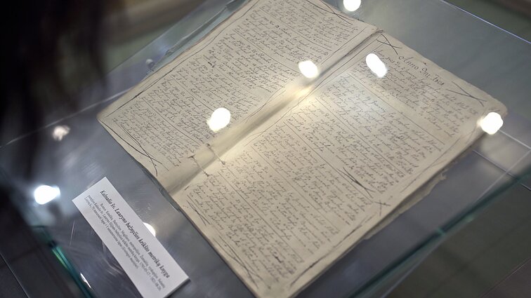 Motiejaus Valančiaus gimtadieniui skirta paroda Kretingos muziejuje