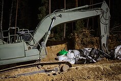 Kariuomenė parodė JAV karių gelbėjimo vietą Pabradės poligone