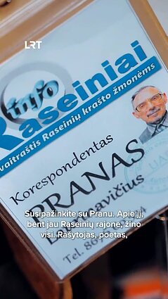 Veiklų nepritrūkstantis 82-ejų Pranas dalyvauja LRT RADIJO diskusijose