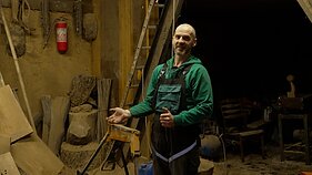 Medžio meistras Valerijus Kunigelis ir jo kūryba 