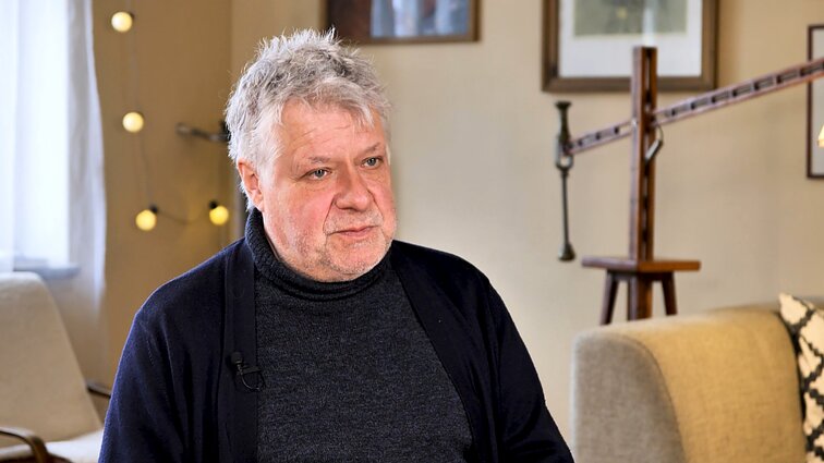 Po filmavimų tapyba užsiimantis režisierius Augustinas Gricius: aš galiu vaidinti tik save
