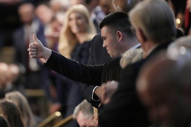 Donaldo Trumpo kalba Kapitolijuje