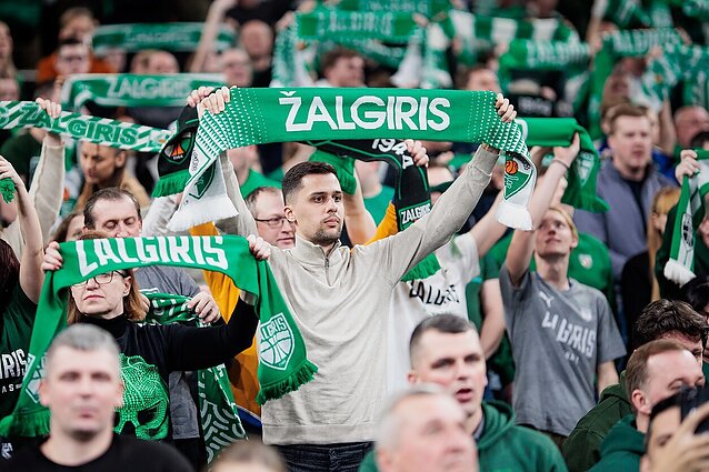 Rekordas: išpirkti visi bilietai ir į paskutines „Žalgirio“ Eurolygos namų rungtynes