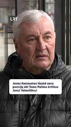 Jonas Kazlauskas pareikalavo pagarbos savo buvusiam auklėtiniui