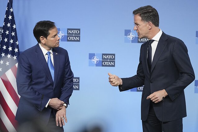 Su NATO ministrais susitiko Rubio: kokių nutarimų dėl Aljanso galime tikėtis?