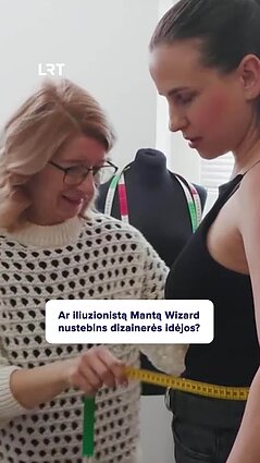 Ar Mantas Wizard išrankus dizainerės rūbų idėjai?