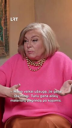 Mildažytė: labai dažnai partnerystė pavirsta buitiniu UAB vaikams užauginti