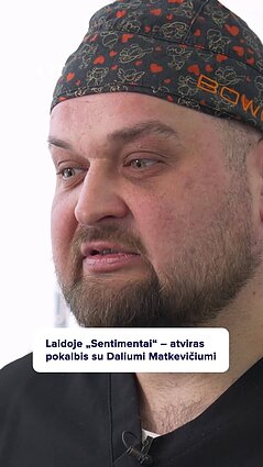 Ukrainiečių kariui veidą atkūręs chirurgas Matkevičius: fiziškai pavargsti