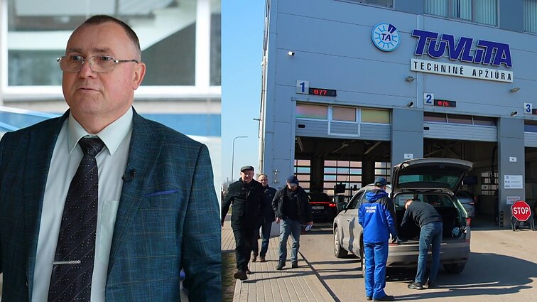 Į techninę apžiūrą vykusį Mindaugą nubaudė: prašė neegzistuojančio leidimo grįžti