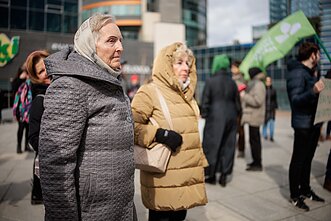 Vilniuje surengtas dar vienas protestas prieš viešojo transporto bilietų branginimą