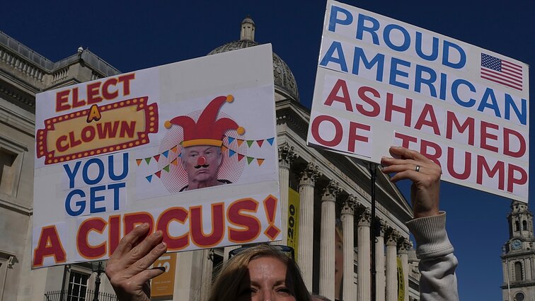„Norim, kad europiečiai tai matytų“: pyktis Trumpui JAV pratrūko masiniais protestais