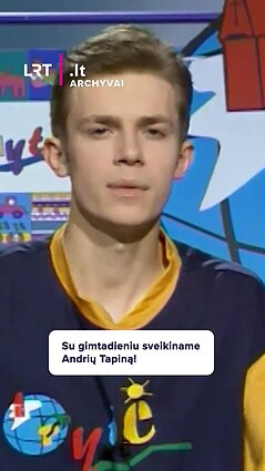 Su gimtadieniu sveikiname Andrių Tapiną!