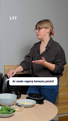 Pasigaminkite kanapių pesto!