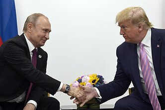 Vladimiras Putinas ir Donaldas Trumpas Vladimiras Putinas ir Donaldas Trumpas