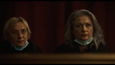 Kadras iš filmo „Išnešimas“ (rež. Marius Pocevičius, 2025) filmavimo aikštelės 