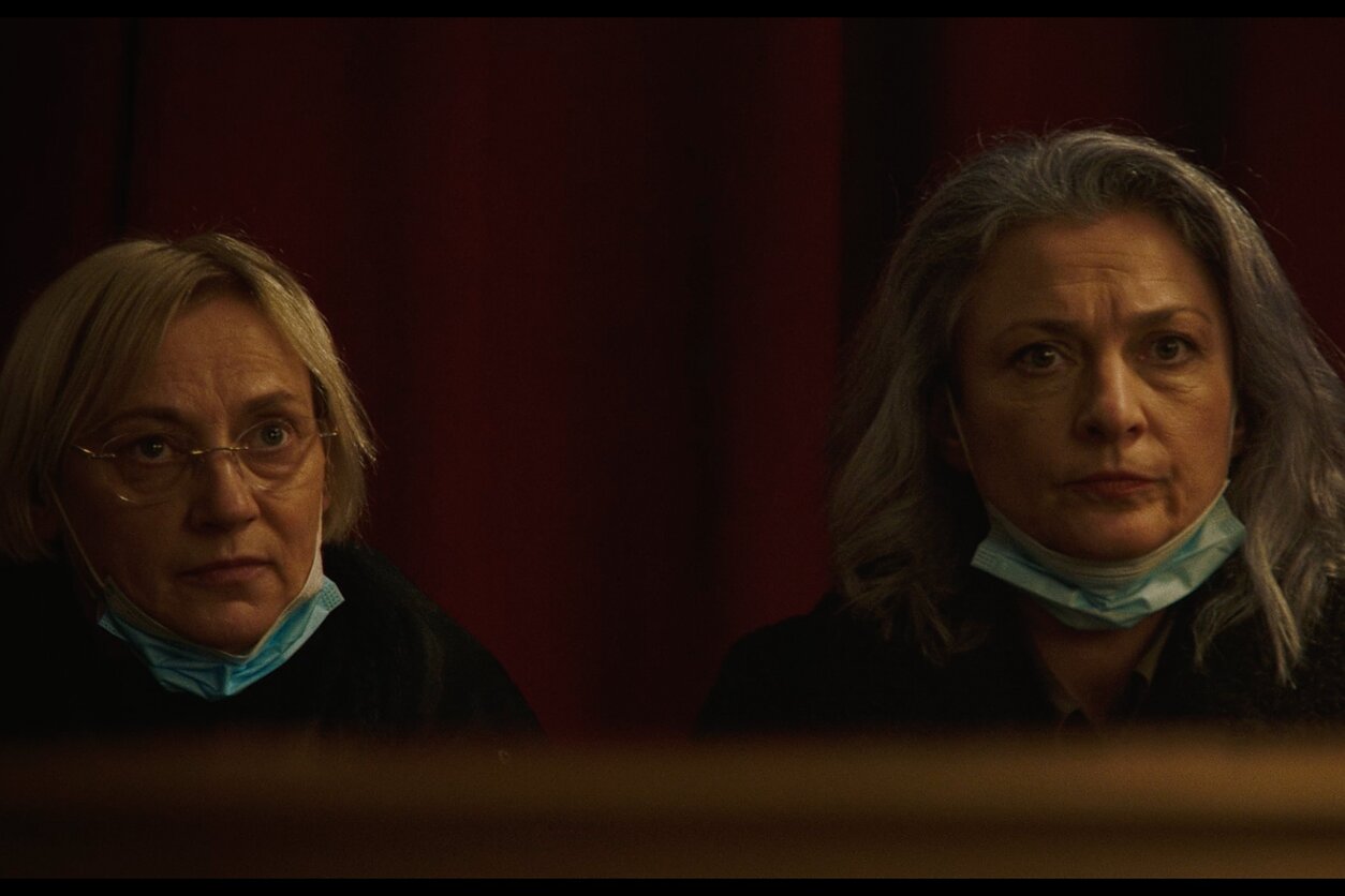 Kadras iš filmo „Išnešimas“ (rež. Marius Pocevičius, 2025) filmavimo aikštelės