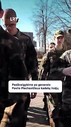 Plechavičiaus kadetų licėjus: kai kurie tėvai vaiką atiduoda perauklėjimui