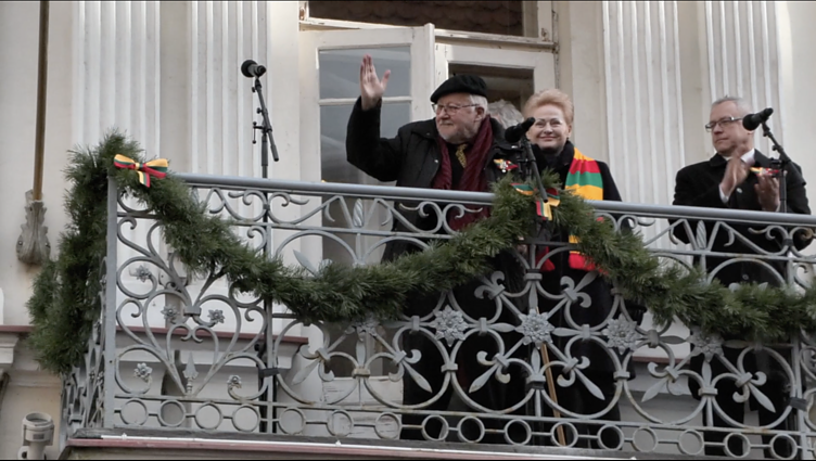 „Pokalbininkė ir profesorius“ 