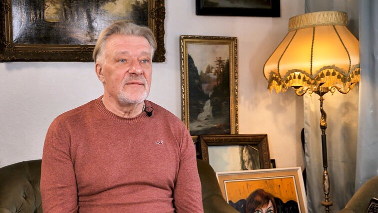 Bokso pirštines į dailę iškeitęs tapytojas Klošaras: tapyba padėjo pakeisti gyvenimo būdą