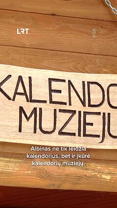 72-ejų Albinas įkūrė kalendorių muziejų