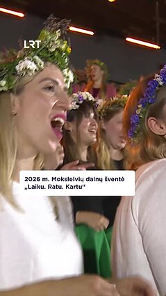Moksleivių dainų šventė „Laiku. Ratu. Kartu“