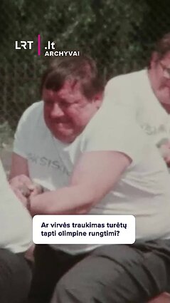 Ar virvės traukimas turėtų tapti olimpine rungtimi?
