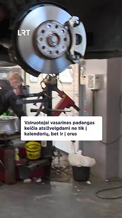 Ar jau pasikeitėte padangas?