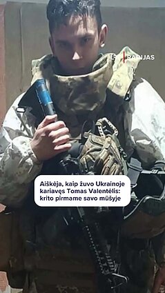 Kokiomis aplinkybėmis karys iš Lietuvos žuvo Ukrainoje?