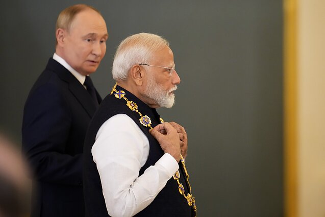 Vladimiras Putinas ir Narendra Modis Vladimiras Putinas ir Narendra Modis