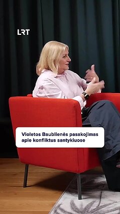 Violeta Baublienė apie konfliktus santykiuose ir susitaikymo praktiką