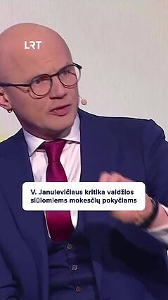 Kodėl Janulevičius nusivylęs naujais mokesčių pokyčiais?