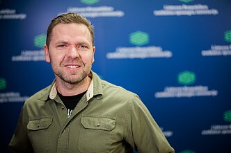 Tadas Abelkis, a traumatologist at Klaipėda University Hospital