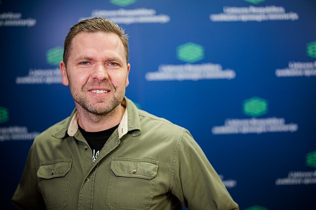 Tadas Abelkis, a traumatologist at Klaipėda University Hospital