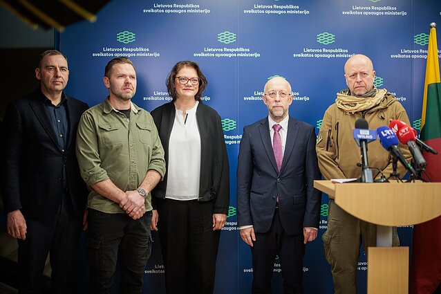 The first group of Lithuanian medics have returned from their internship at Ukrainian medical institutions