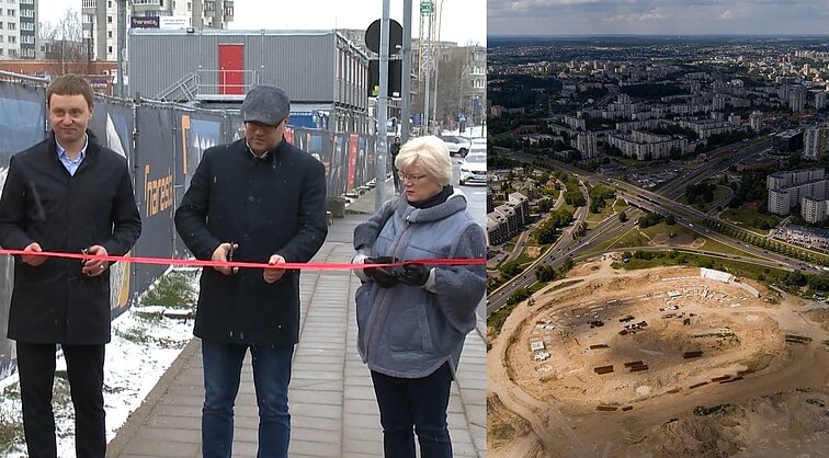 Planuojamo Nacionalinio stadiono vietoje – protestas: kaltinimai skrieja ne tik Benkunskui
