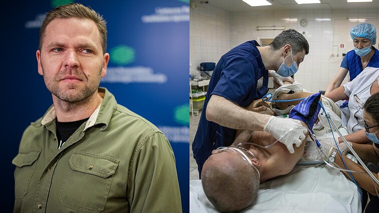 Ukrainoje stažavęsis medikas: Lietuvą ištikus krizei, mes susitvarkytume