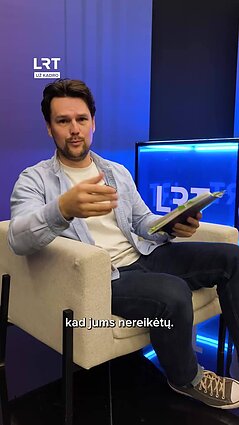 „Už kadro“: Linas susipažino su svarbiausiais 2024-ųjų LRT darbais ir projektais
