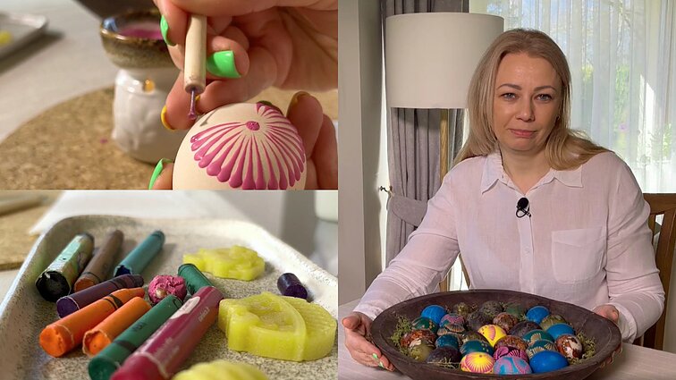 Ryškesniems raštams ant margučių – netradicinis būdas: siūlo naudoti vaškines kreideles
