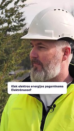 Kiek elektros pagamina Elektrėnų elektrinė?