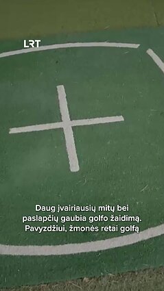 Trenerė Deimantė apie golfo žaidimą gaubiančius mitus