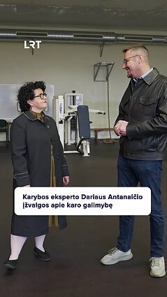 Darius Antanaitis apie karą: aišku, kad bus, tik aš nežinau, kada