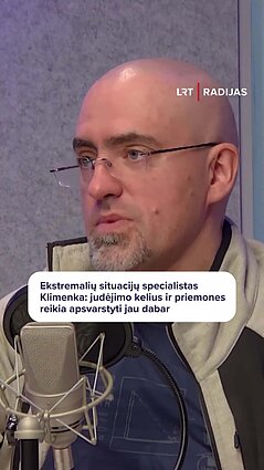 Klimenka apie pasirengimą galimam karui: turime įprasti vaikščioti didelius atstumus