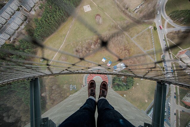 Vilnius TV Tower opens new glass-floor observation deck
