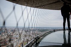 Vilnius TV Tower opens new glass-floor observation deck