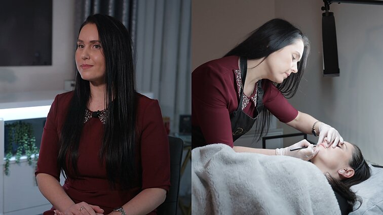 Šiaurės Airijoje pripažinta makiažo specialiste tapusi Erika: antra pusė manęs nepalaikė