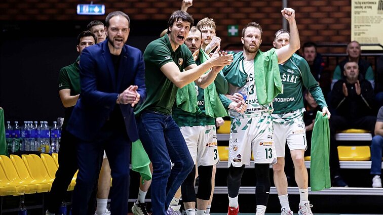 „Telšiai“ priartėjo prie NKL titulo: išvykoje 87-72 pranoko Vilkaviškio krepšininkus