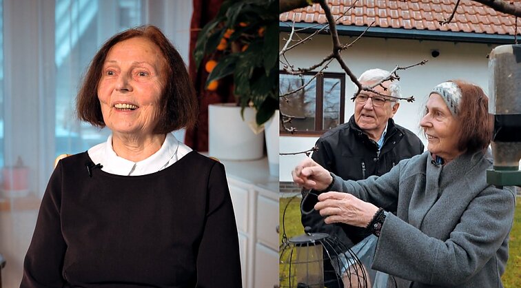 Į sodų rišimą ir vyrą įtraukusi Marija Liugienė: šiaudus net ir vagiam